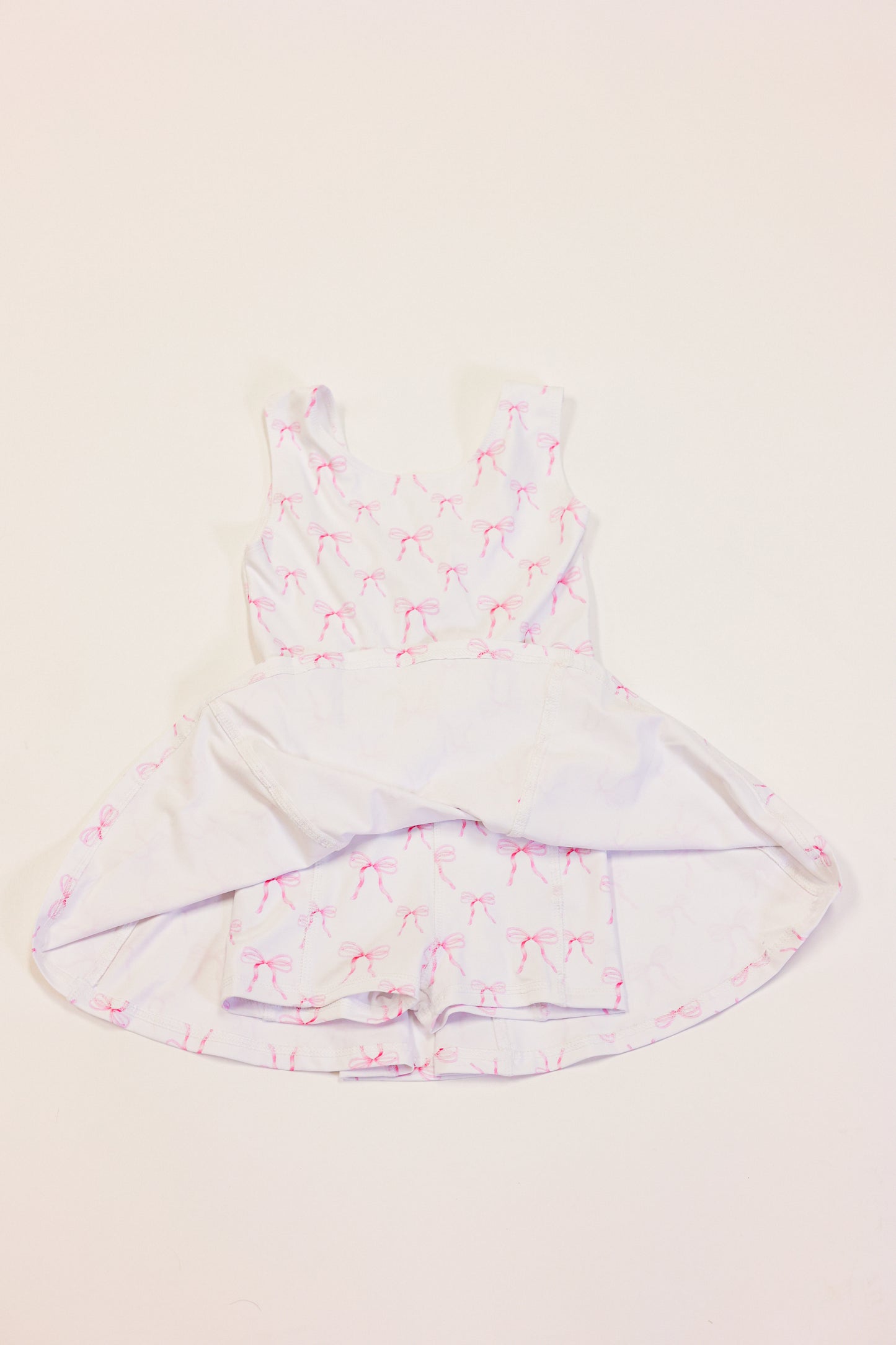 Josie Athletic Dress - Bow Print