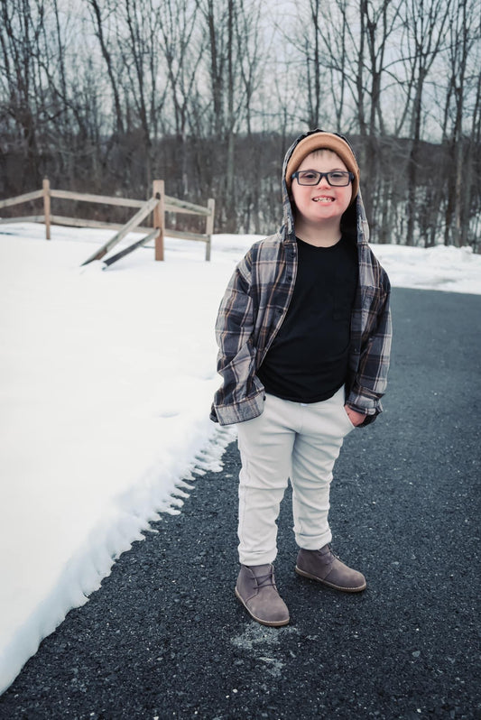 Gray Suede Walter Boot