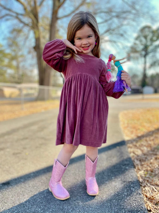 Pink gem cowboy boots