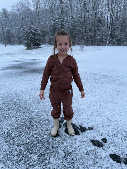 Chocolate Brown sweatsuit