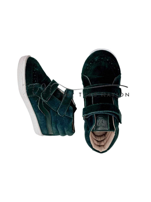 Evergreen Suede Velcro Hightops