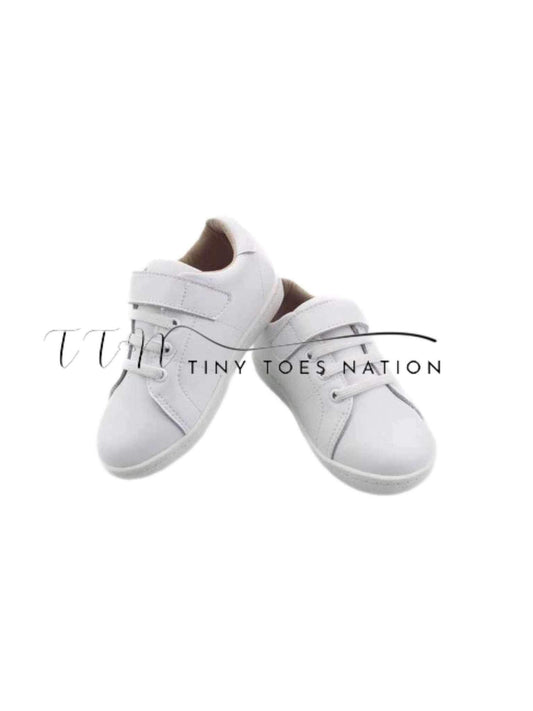 White Velcro Sneaker