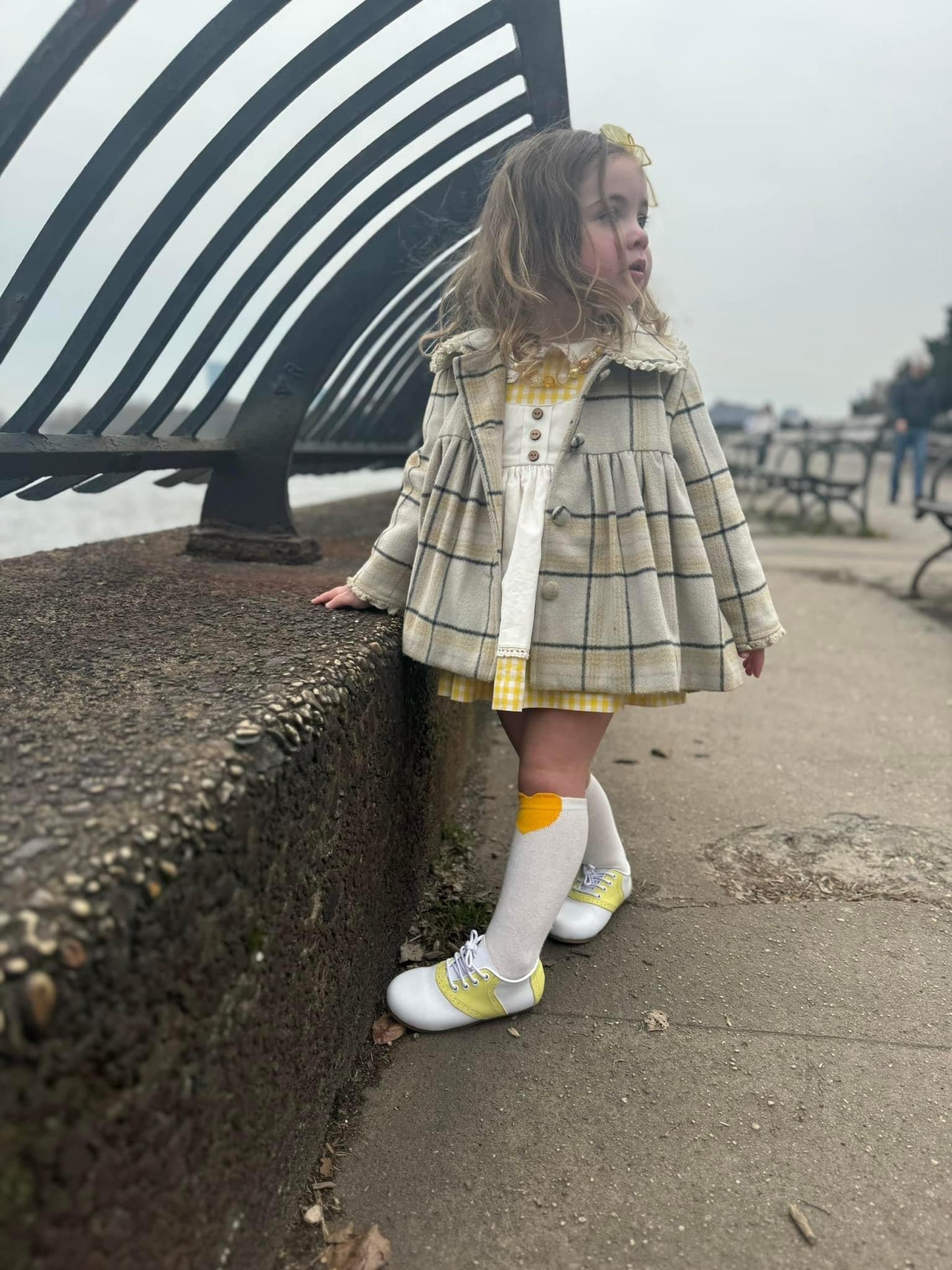 Yellow Saddle Shoe