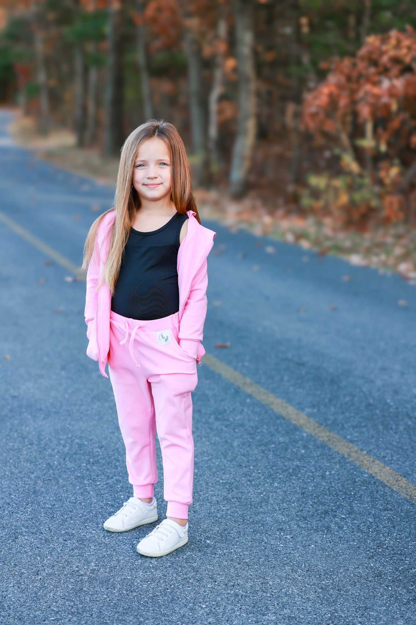 Pink sweatsuit