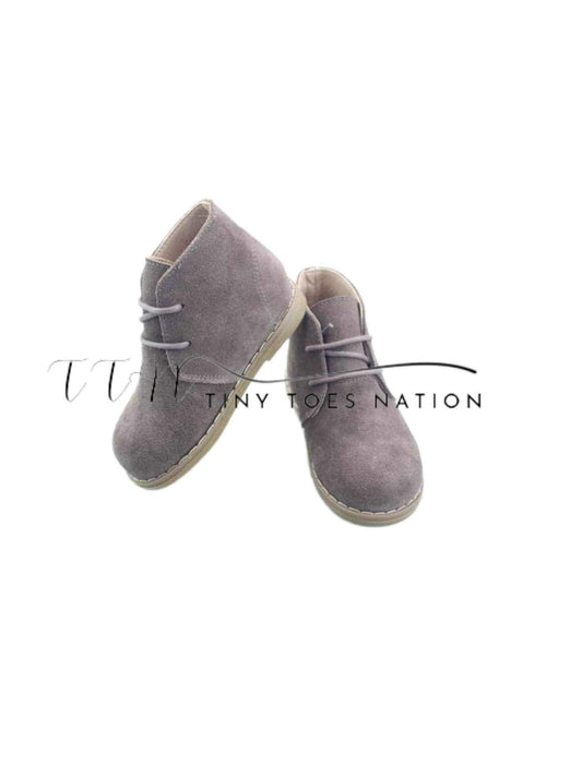 Gray Suede Walter Boot