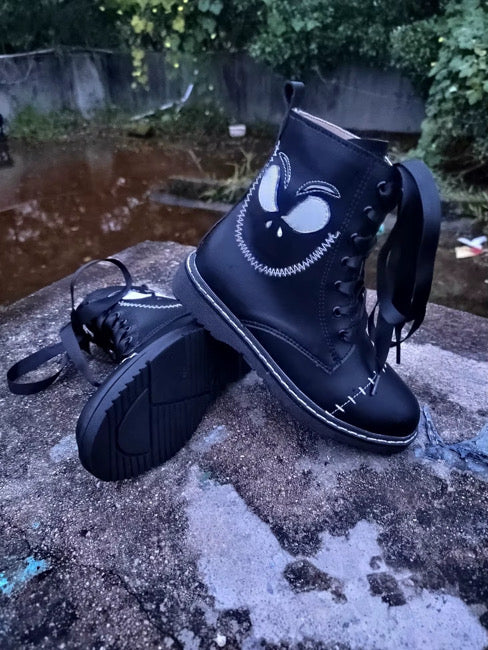 Pre Order Moonlight Mischief Combat Boots