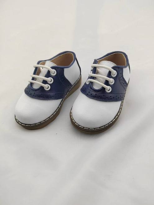 Navy Saddle Shoes