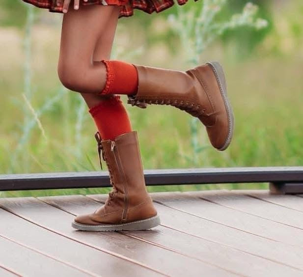 Brown Lace Up Boot