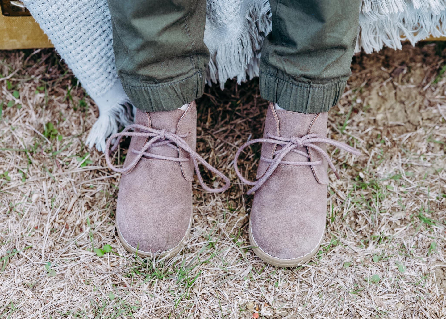 Gray Suede Walter Boot