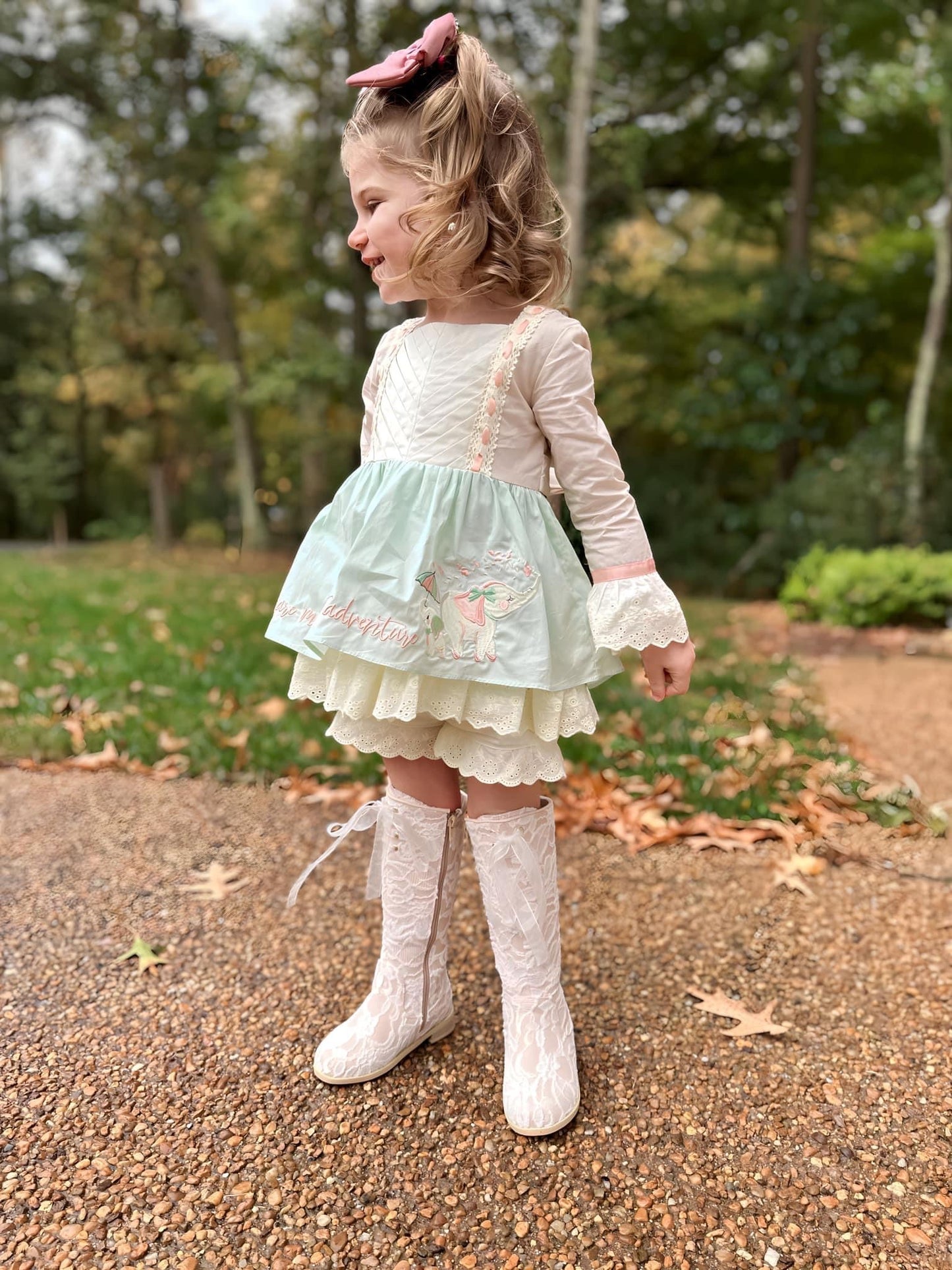 Knee High Lace Victorian Boot