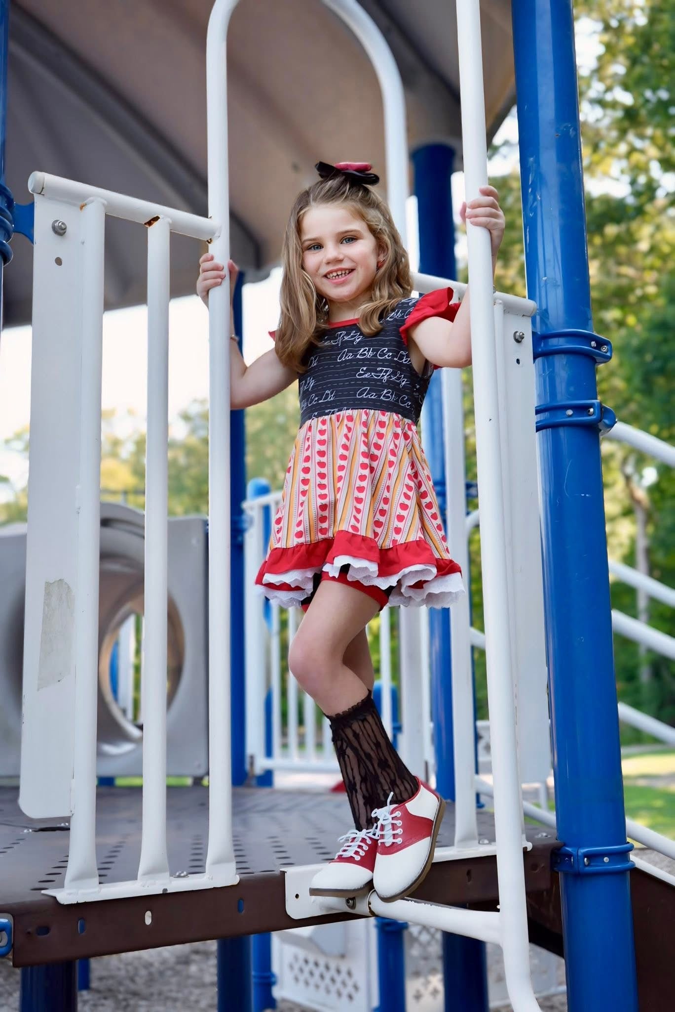 Red Saddle Shoes