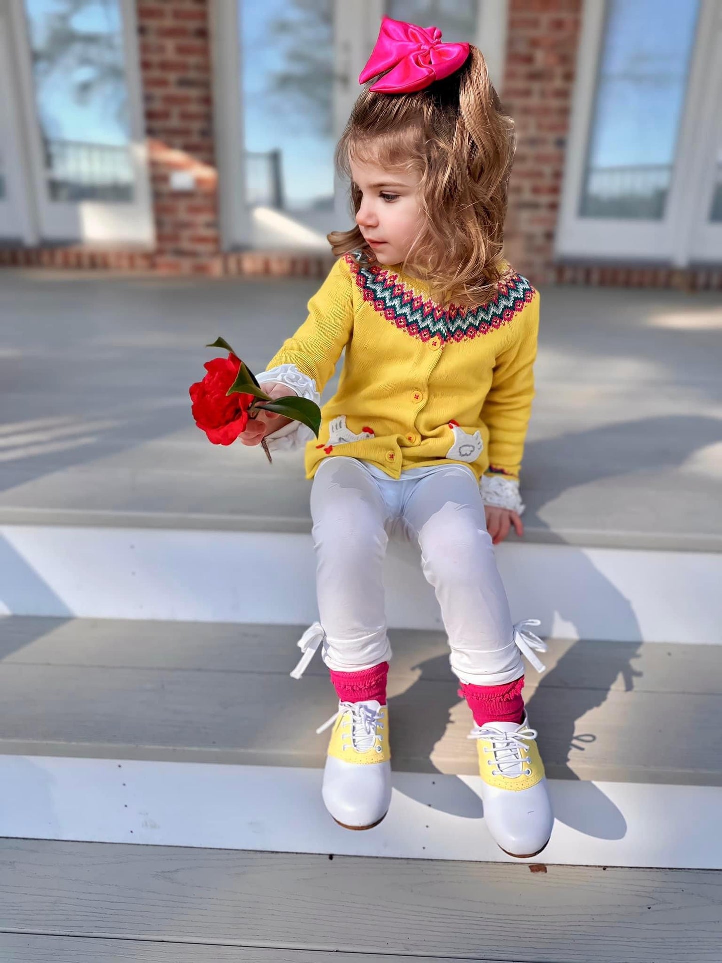 Yellow Saddle Shoe