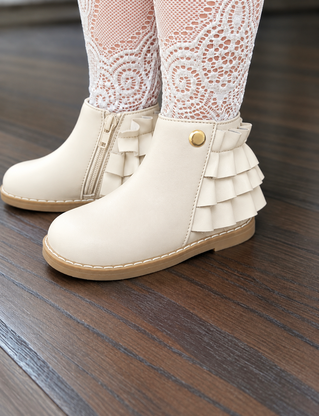 Pre Order Cream Remi Boot