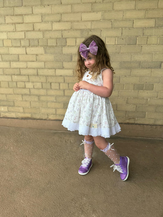 Purple Sparkle Hightops