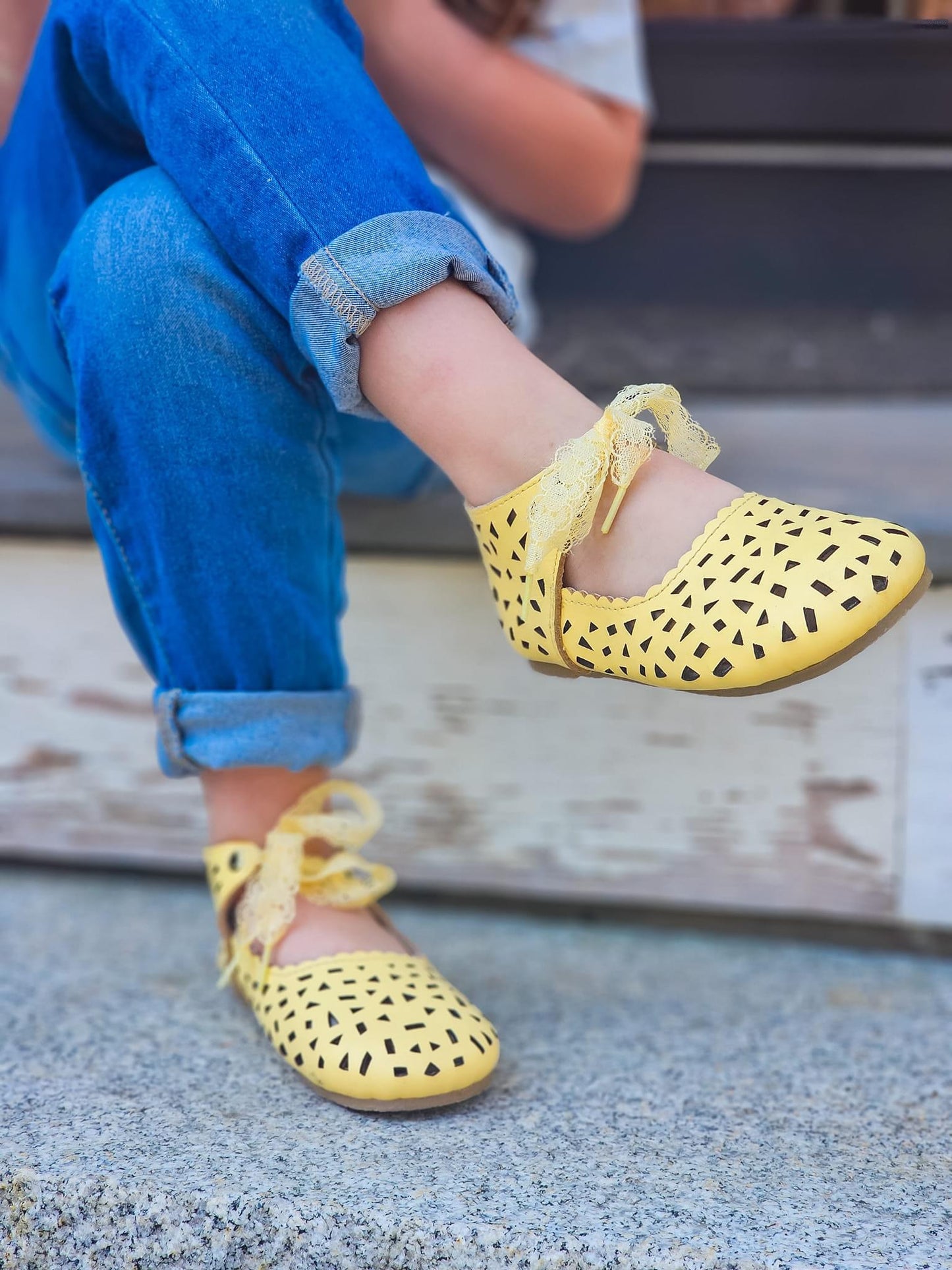 Yellow Cutout Marens