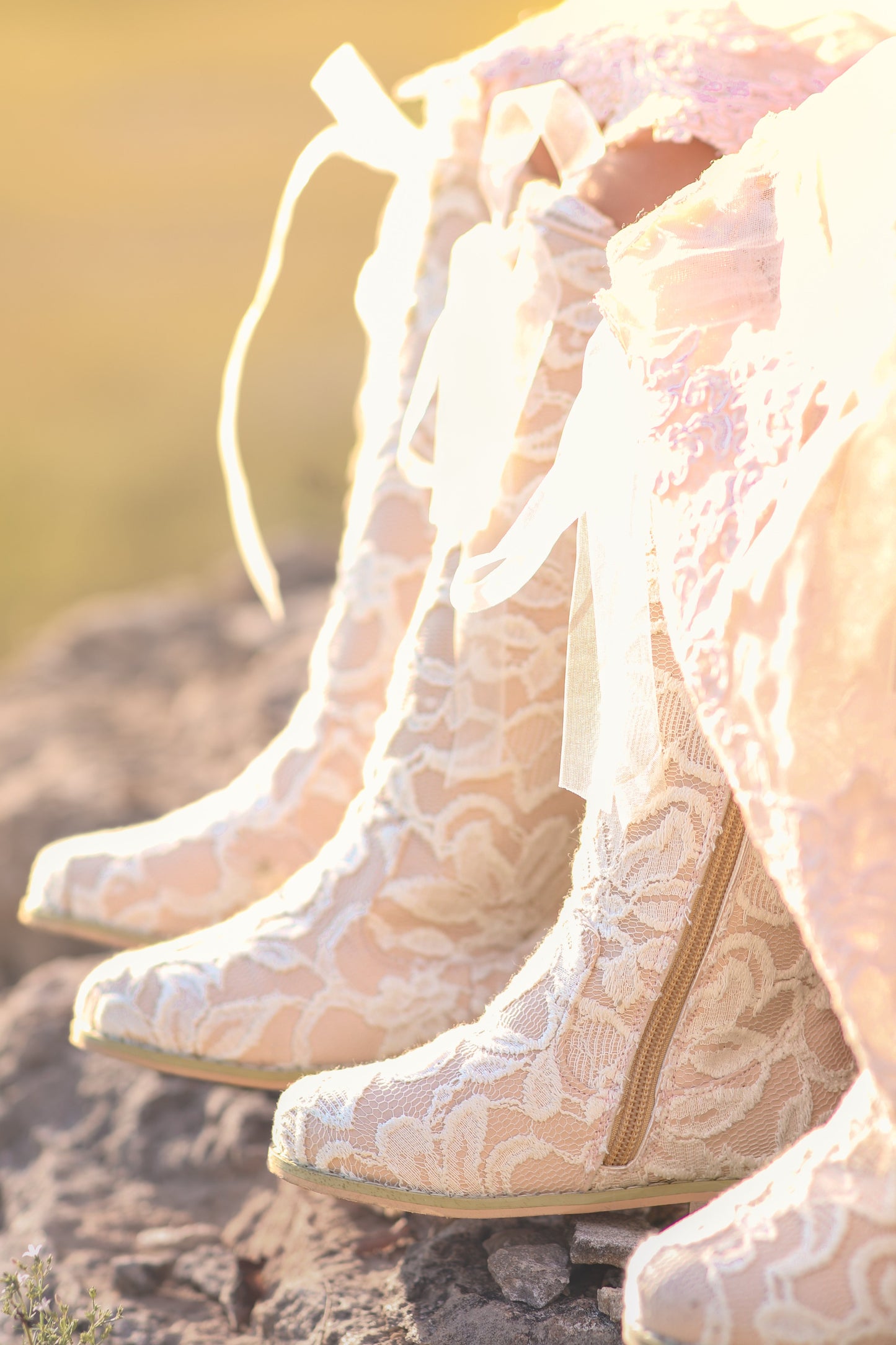 Knee High Lace Victorian Boot