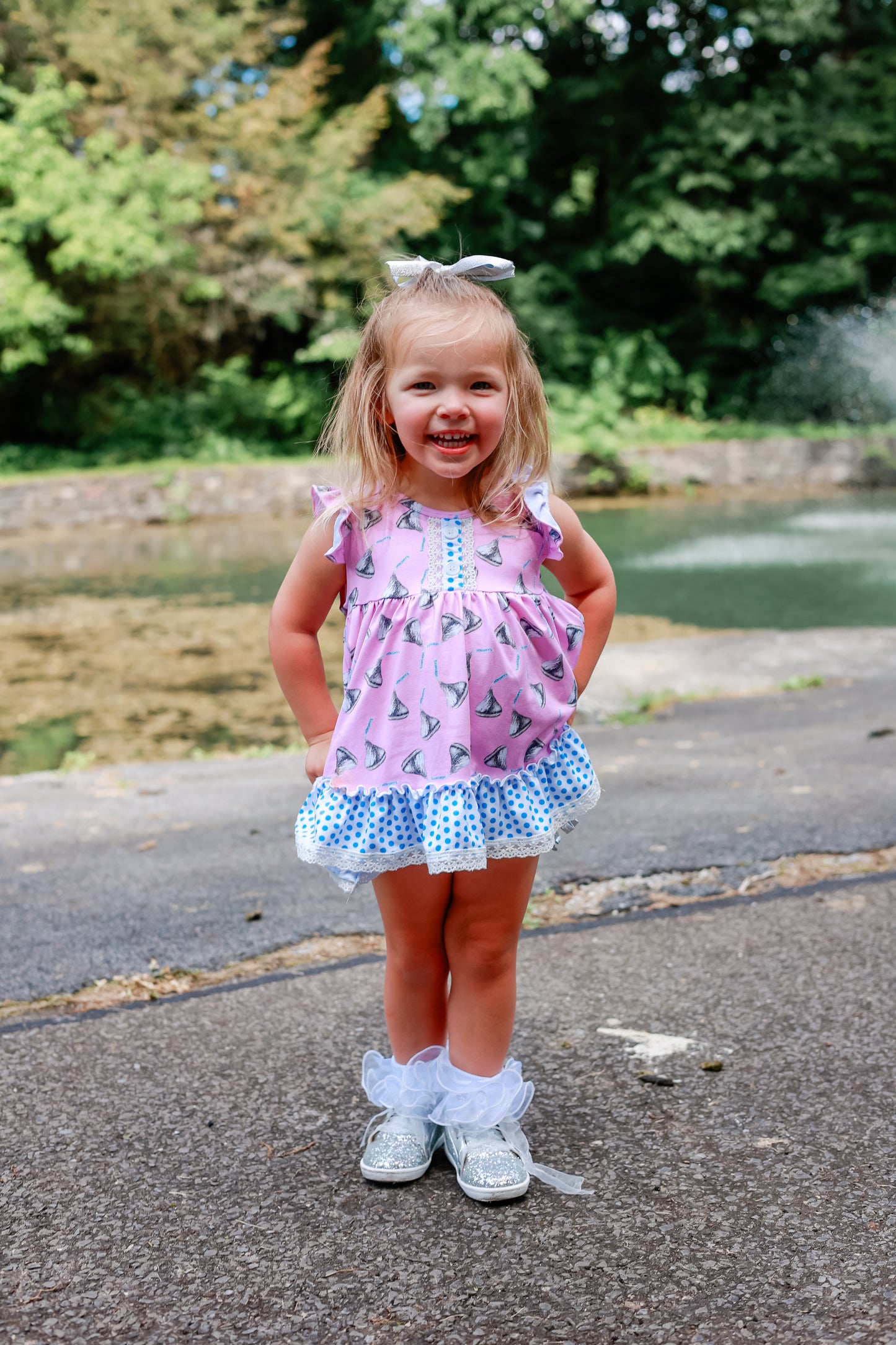 Sweet kisses tunic set