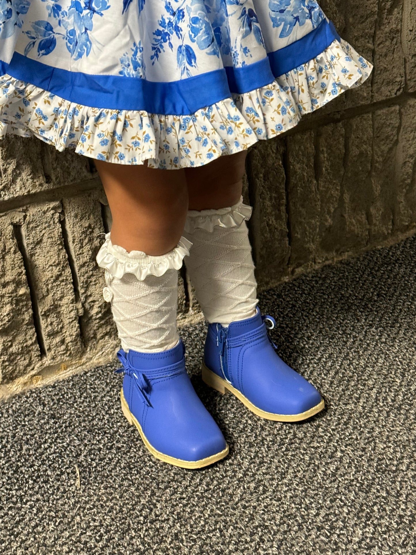 Cobolt Blue Hollyn Boots