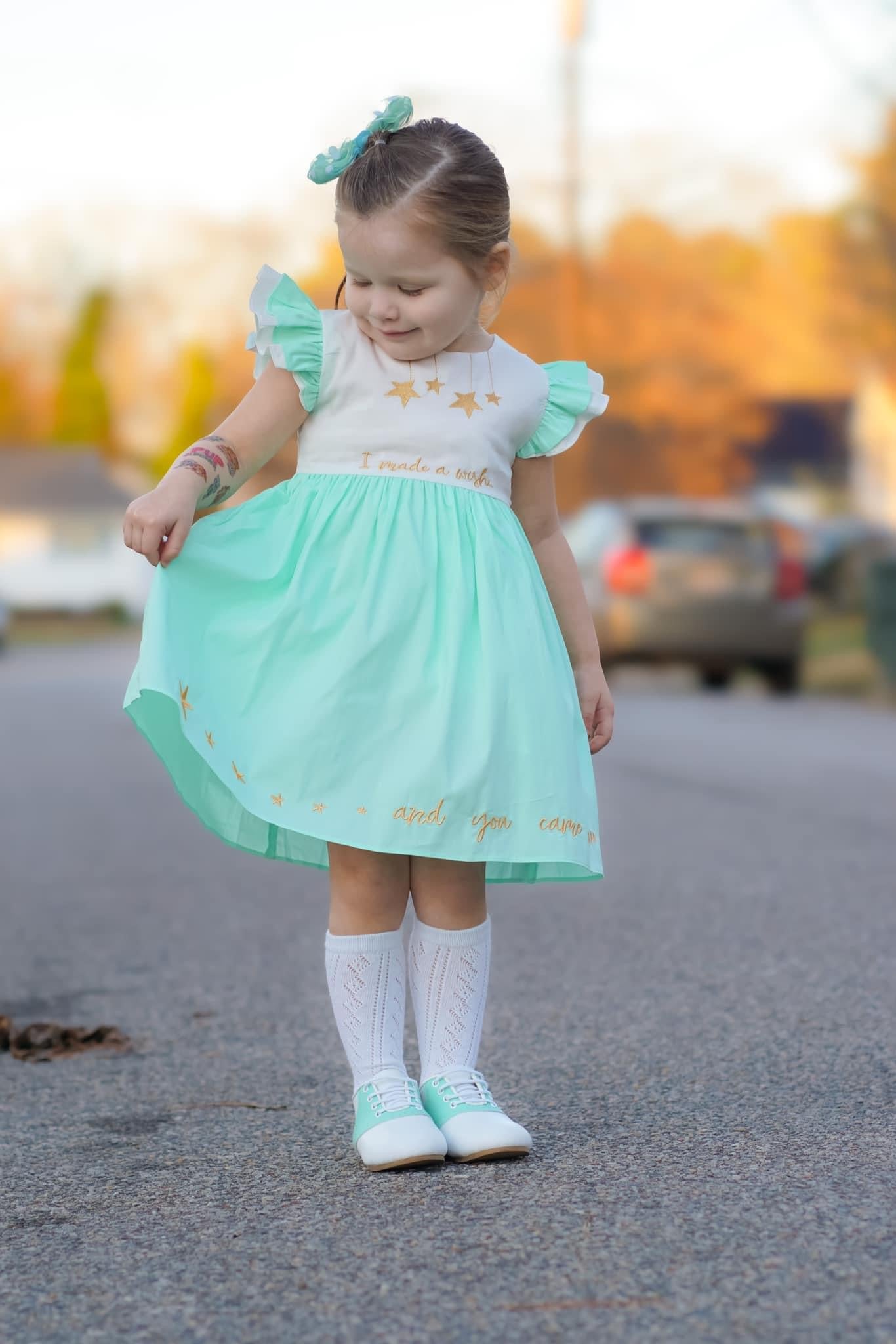 Mint Saddle Shoe