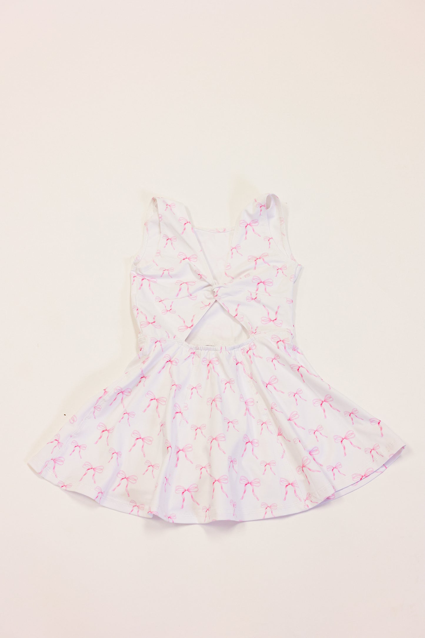 Josie Athletic Dress - Bow Print