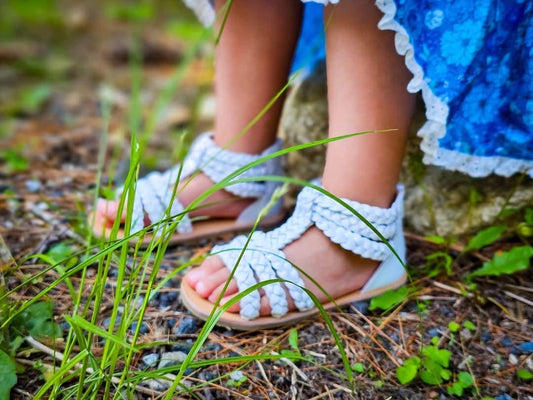 White Adalynn Sandal