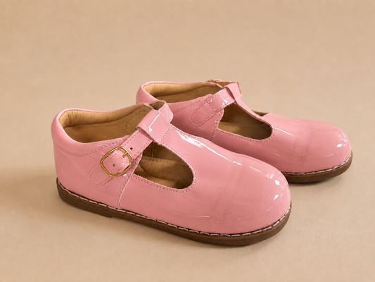 Patent Light Pink t bar