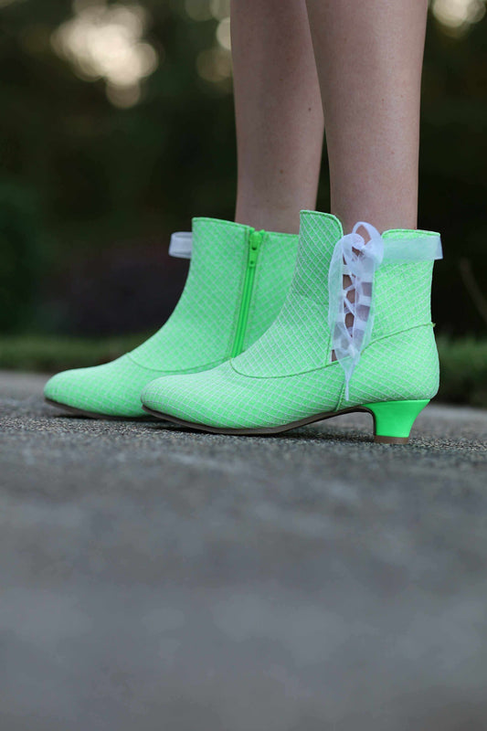 Green Diamond Sparkle Penelope Heel