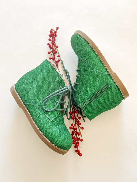 Green sparkle Lyla Boot