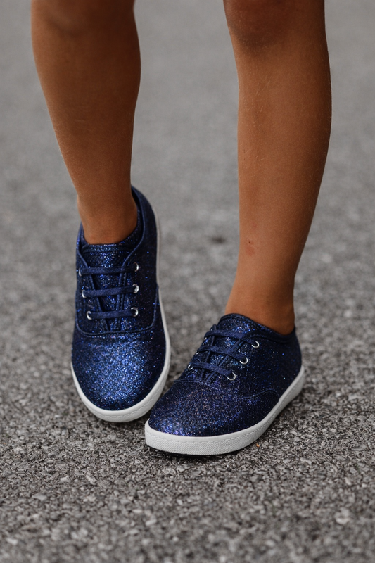 Navy Shimmer Ivy