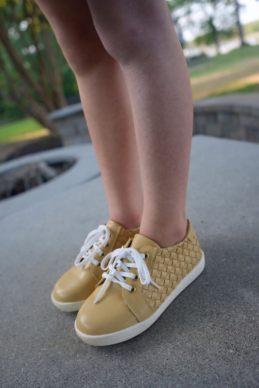 Nude Woven Sneaker