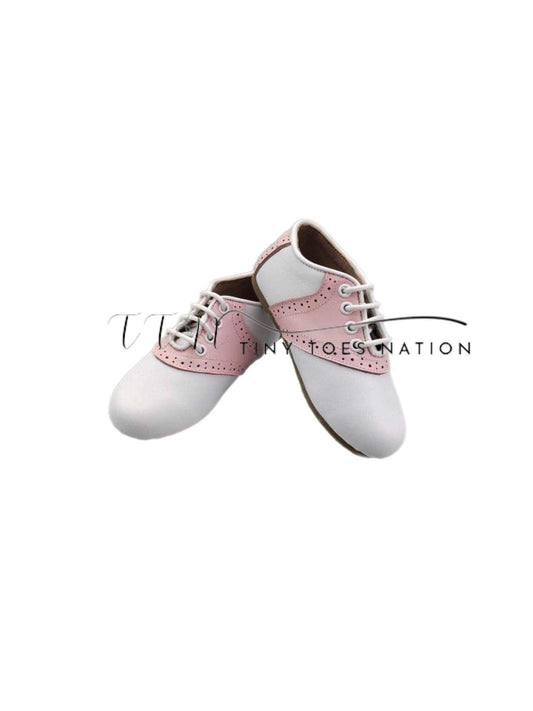 Pink Saddle Shoes