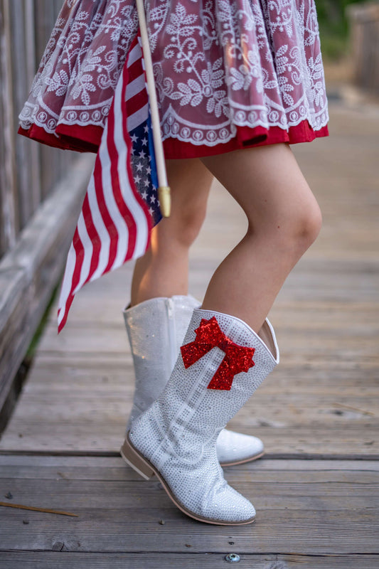 Gem Bow Boots