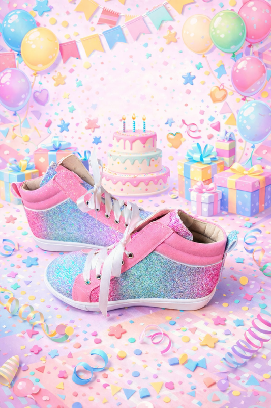 Ombré Sparkle High Tops