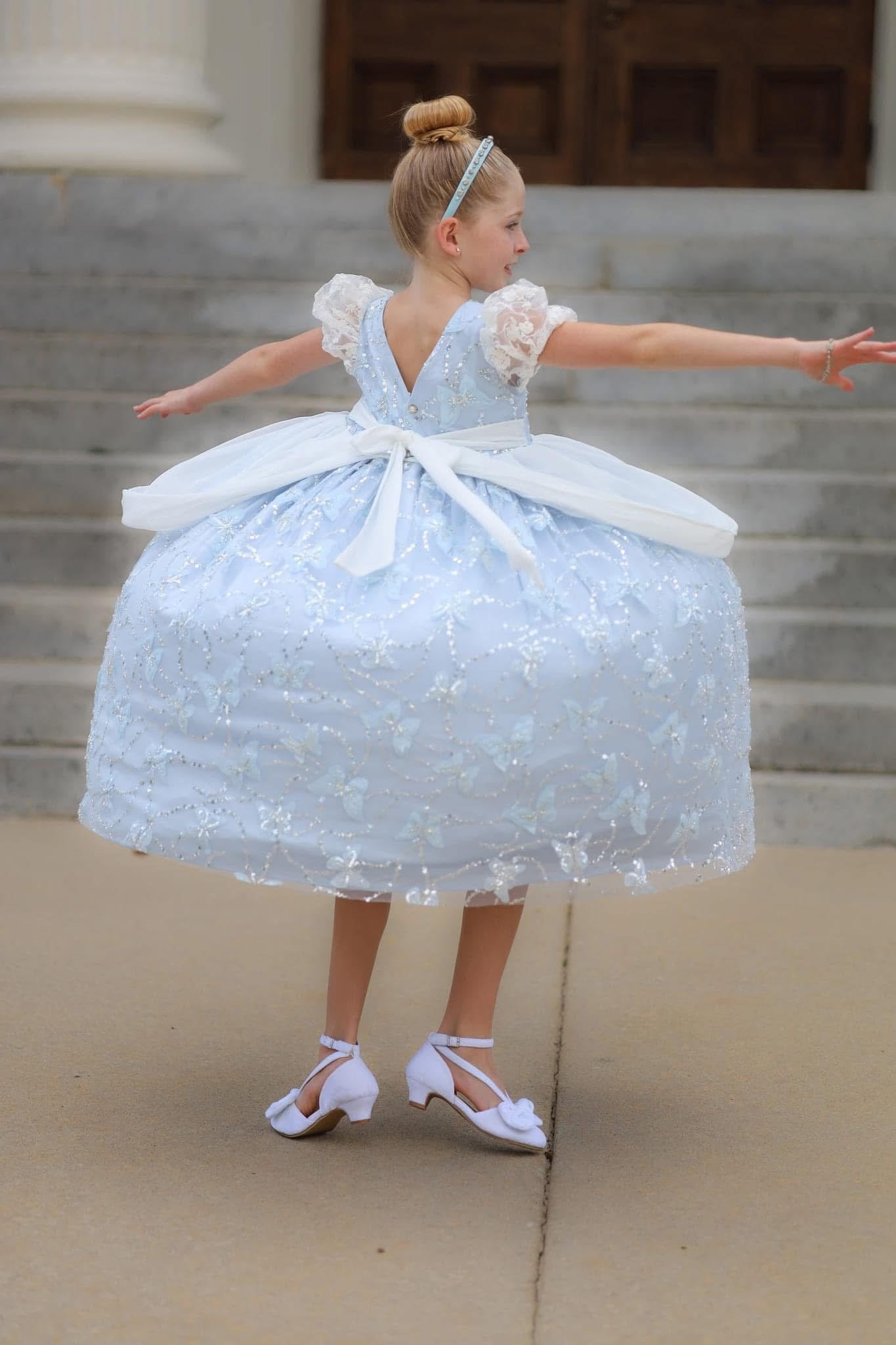 Pre-Order White Satin heels