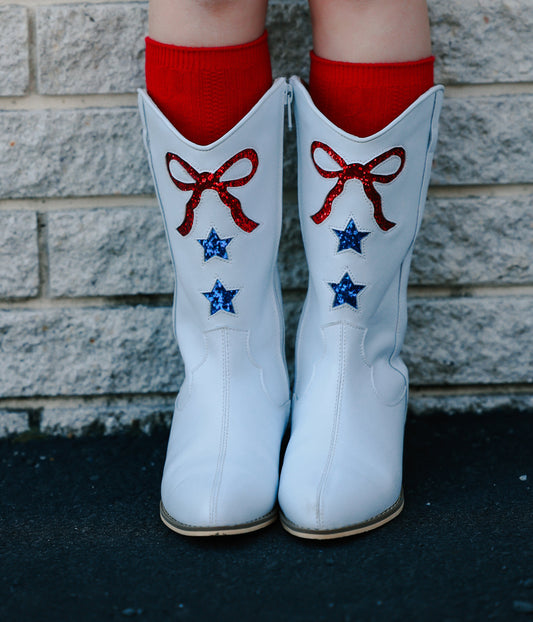 Stars & Bow Boots