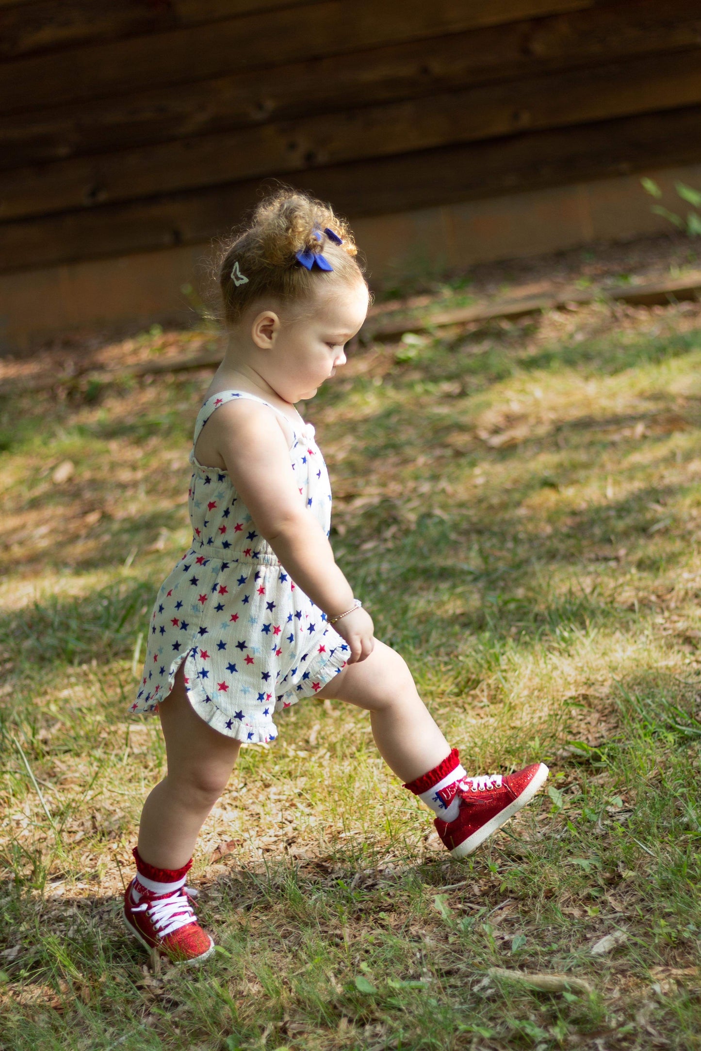 Red Sparkle Sneaks