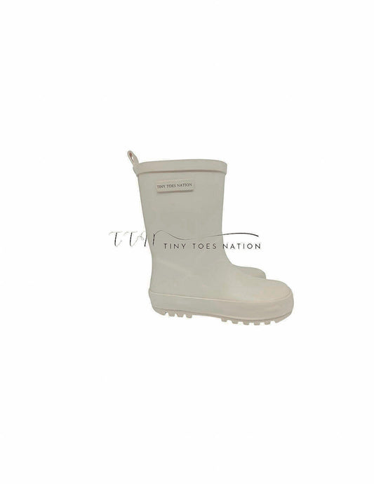 Tan Rainboots