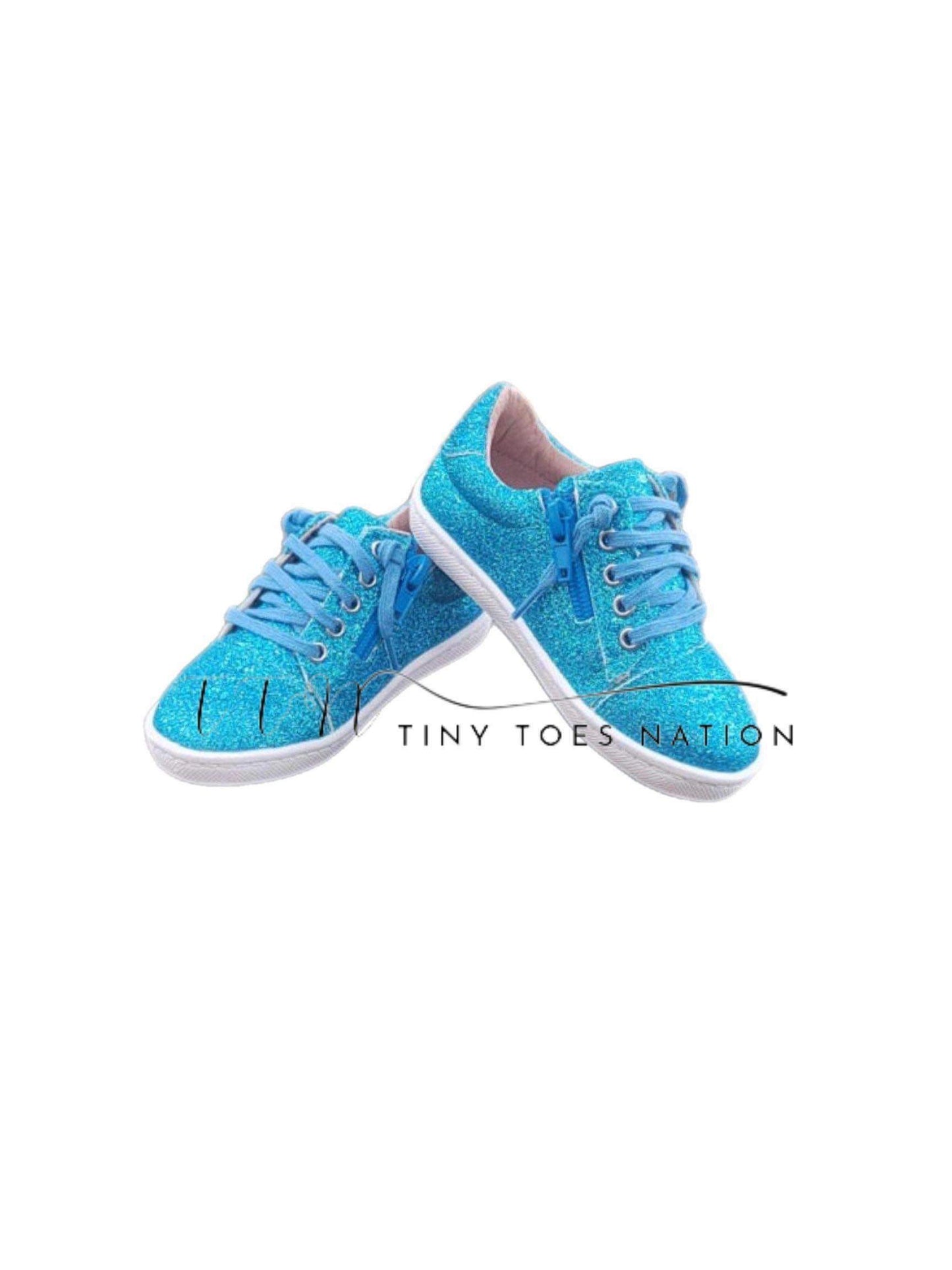 Blue Sparkle Sneaks