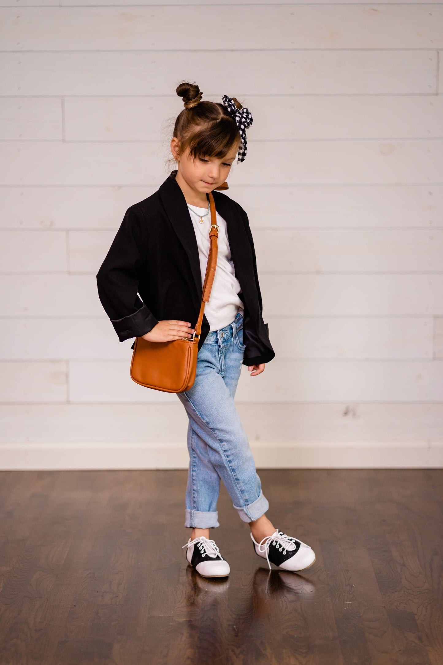 Black Saddle Shoes