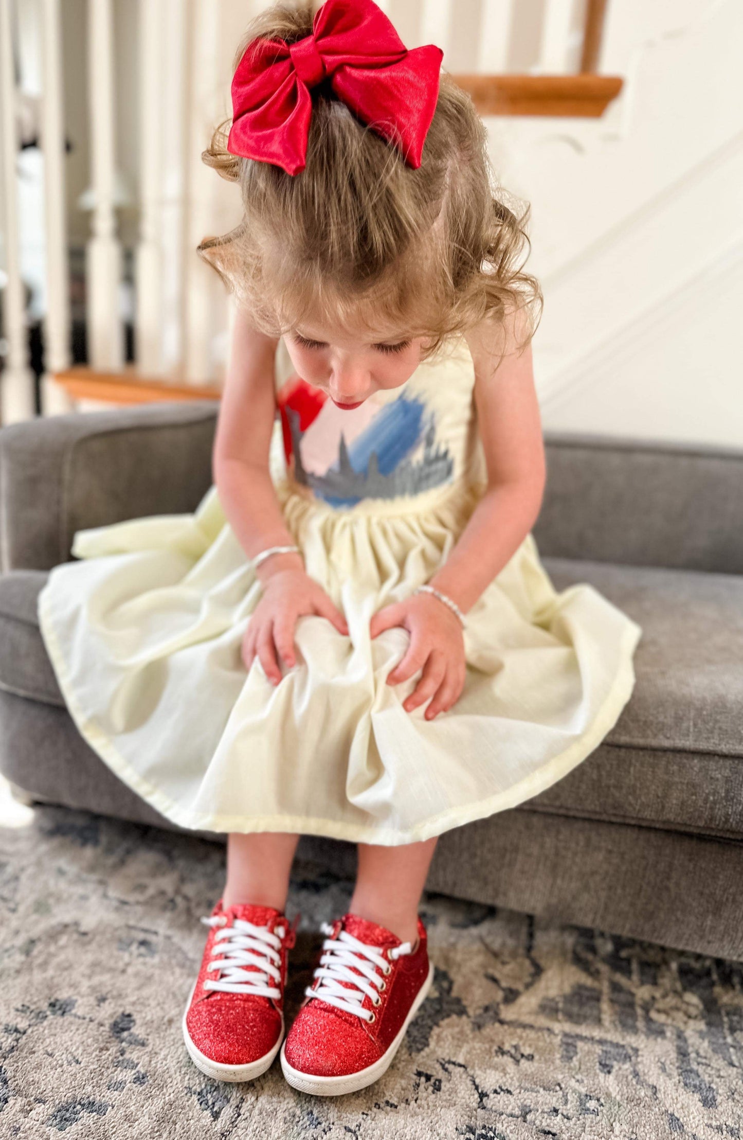 Red Sparkle Sneaks