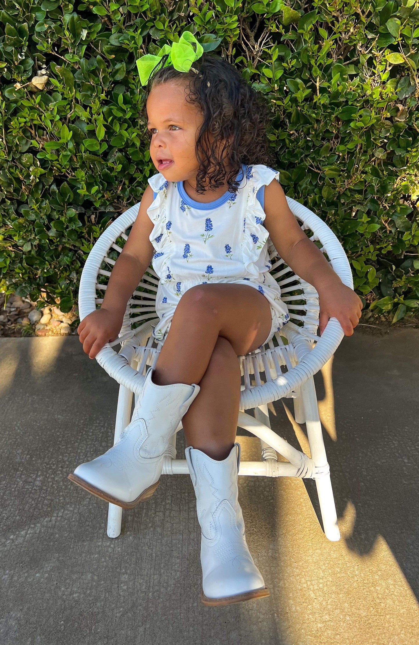 White Cowboy Boot