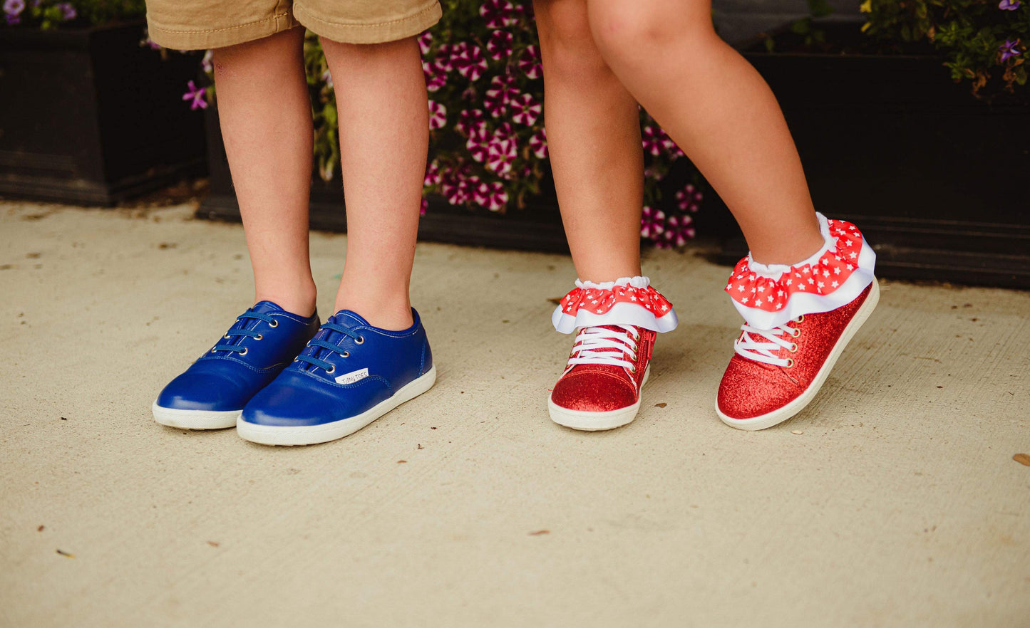 Red Sparkle Sneaks