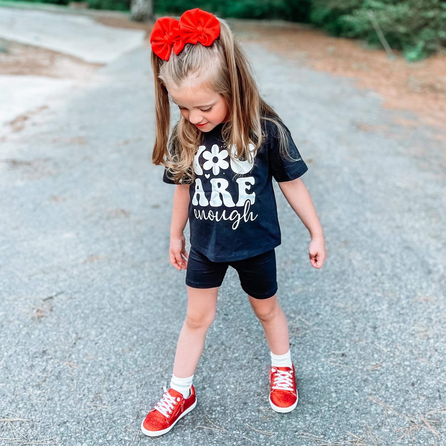 Red Sparkle Sneaks