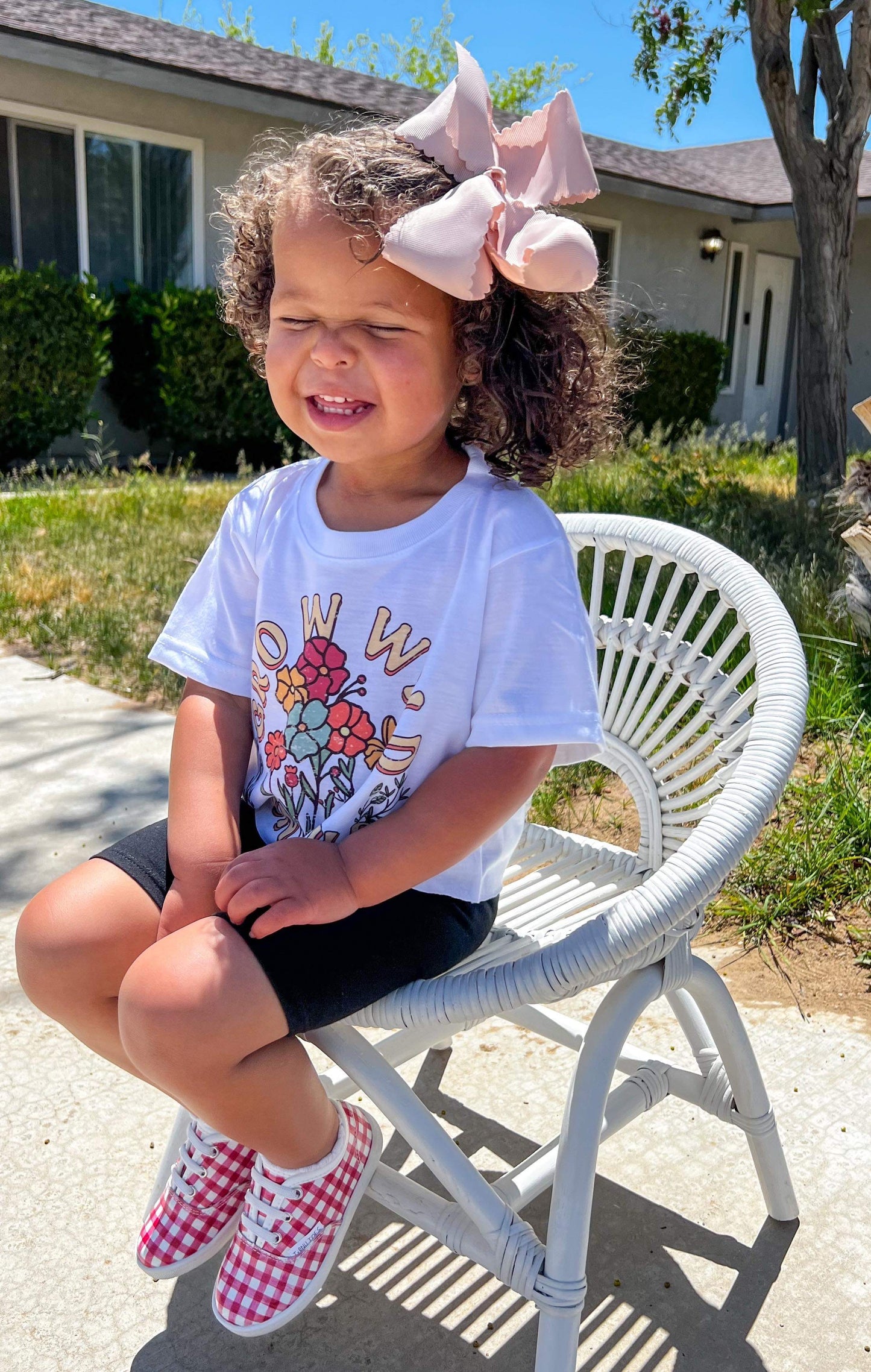 Red Gingham Ivy Sneaks