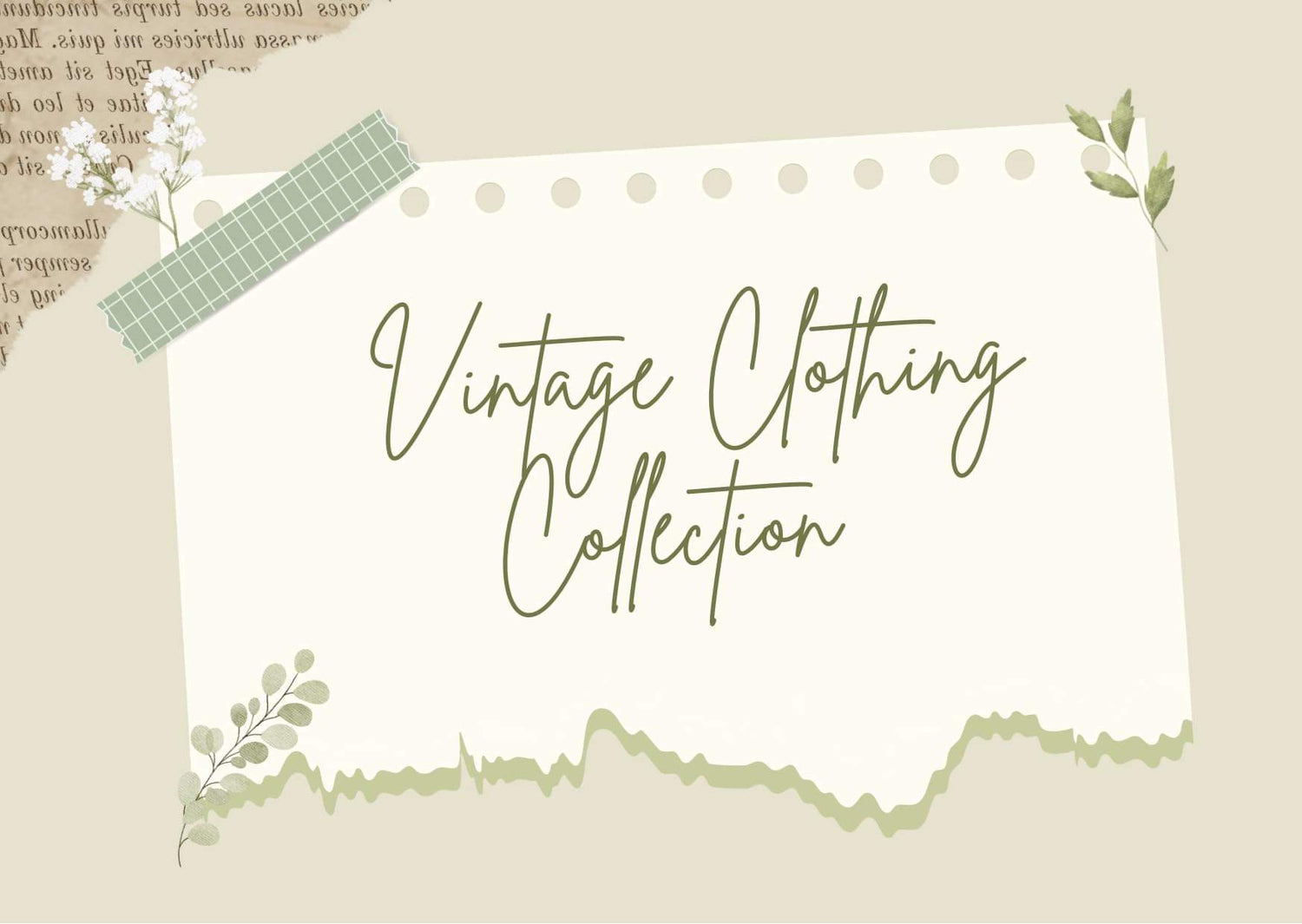 Vintage Clothing Collection