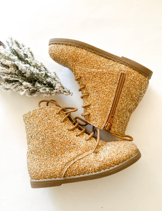 Gold sparkle Lyla Boot