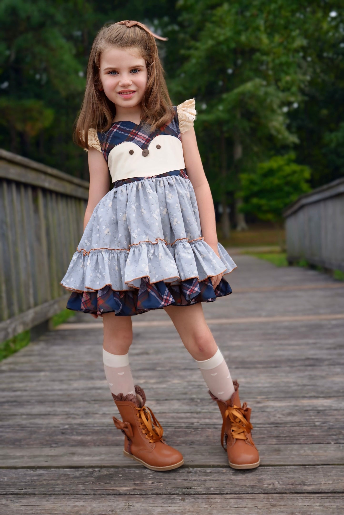 Pre Order Brown Lacey Boot