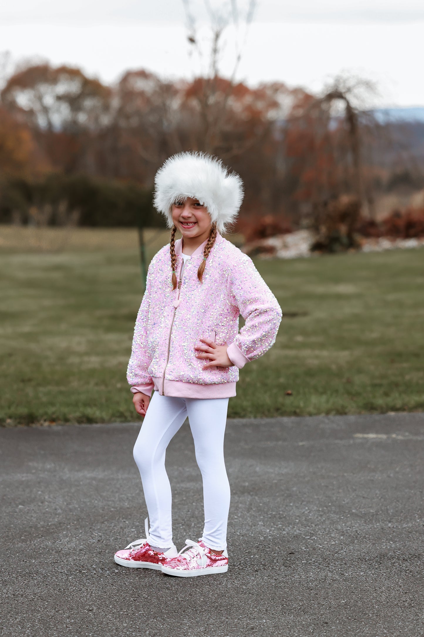 Sequin Heart Sneakers