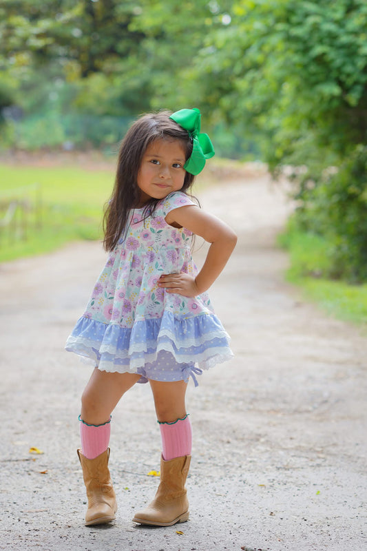 Brown cowboy boots