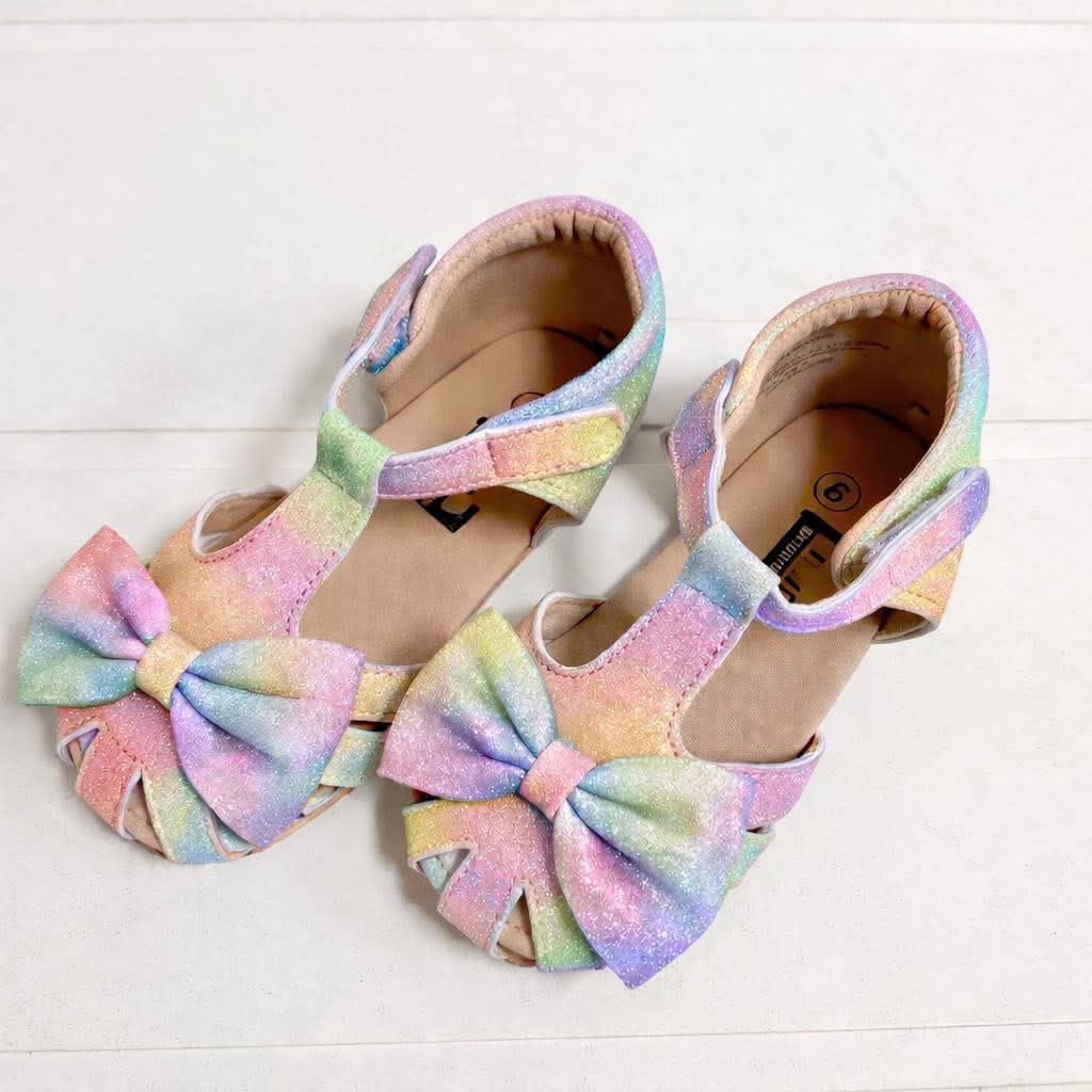 Pre-Order Rainbow Shimmer Elsie Sandal
